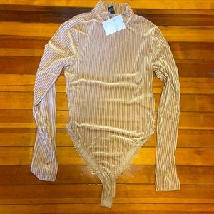 Forever 21 Velvet bodysuit - NEW